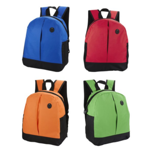 SIN 148, MOCHILA KEIT. Mochila con bolsa principal con cirre y compartimento interior. Incluye aditamento especial para audífonos. Tirantes ajustables y asa de agarre superior.