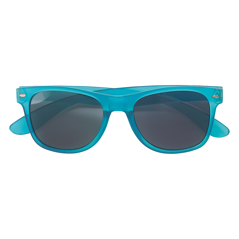 T461, Gafas STY LIFE. Gafas de sol con lentes de cristal oscuro sobre armazón plástico. Amplio espacio de impresión.
